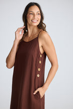 Load image into Gallery viewer, Cliffside Maxi Dress Chocolate
