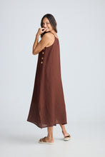 Load image into Gallery viewer, Cliffside Maxi Dress Chocolate
