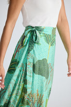 Load image into Gallery viewer, Tropics Wrap Skirt Rainforest

