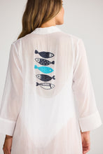 Load image into Gallery viewer, Lilo Shirt Dress White
