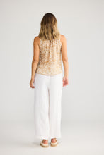 Load image into Gallery viewer, Margot Top Taupe Spring Fan
