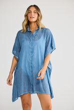 Load image into Gallery viewer, Lumi Kaftan Navy
