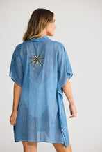 Load image into Gallery viewer, Lumi Kaftan Navy
