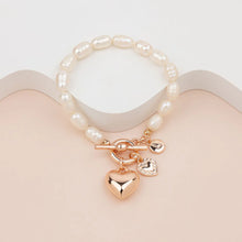 Load image into Gallery viewer, LIMITED EDITION | Ball Pendant on Freshwater Pearls Bracelet
