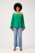 Load image into Gallery viewer, Kenya Off Shoulder Top - Green
