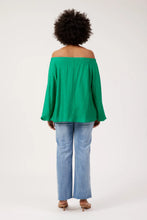 Load image into Gallery viewer, Kenya Off Shoulder Top - Green

