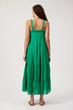 Load image into Gallery viewer, Kenya Tiered Maxi Dress-Green

