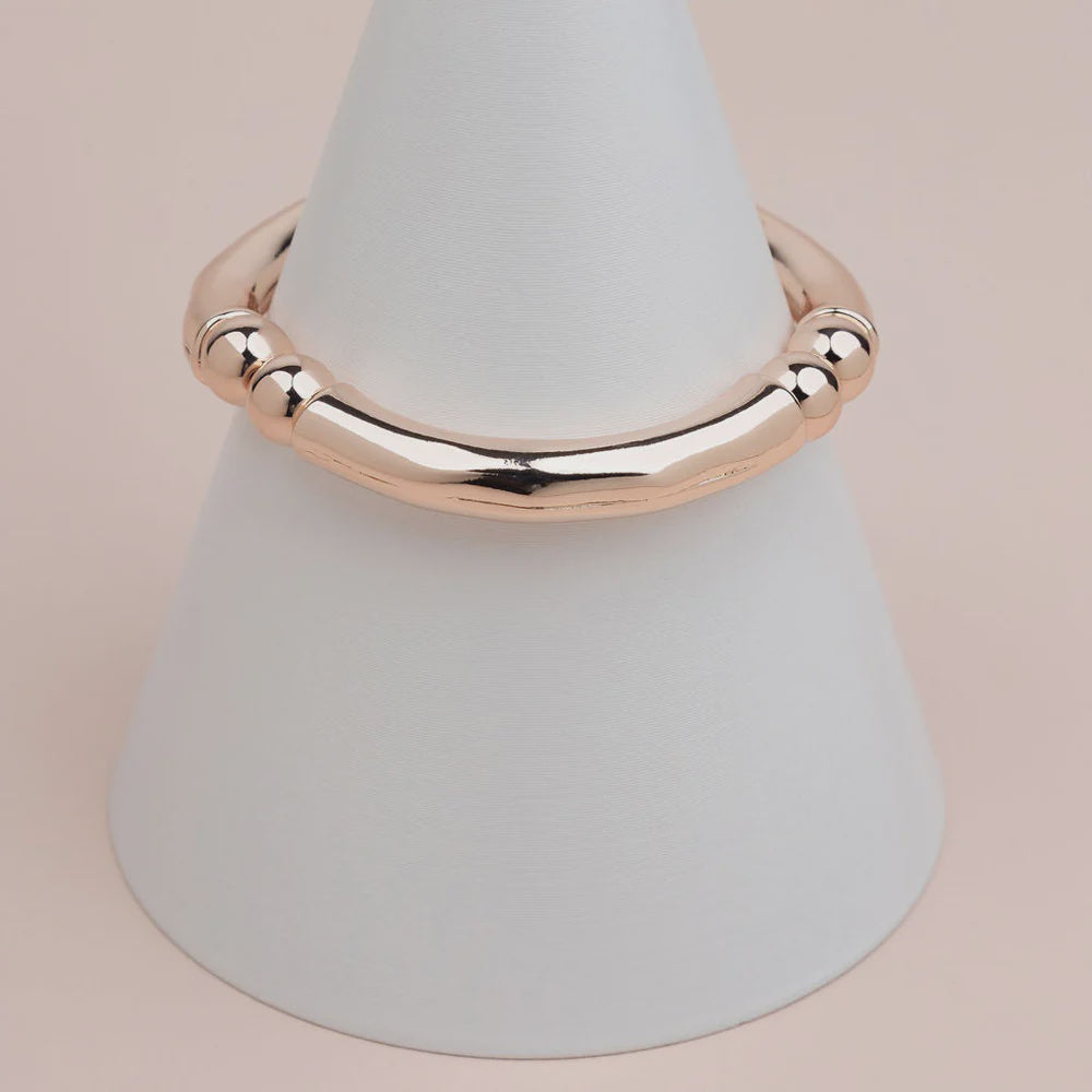 Rose Gold Stretch Bangle