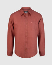 Load image into Gallery viewer, Coast L/S Linen Shirt Burnt Orange
