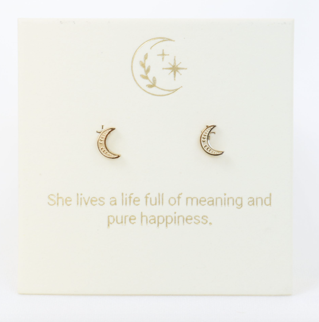 She Lives a Life Stud - Gold