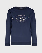 Load image into Gallery viewer, Coast Track Top Navy
