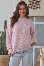 Load image into Gallery viewer, Marle Cable Knit-Pink
