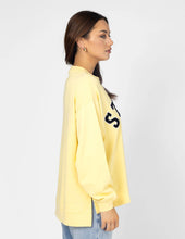 Load image into Gallery viewer, Sunday Sweater - Banana with Black Stella 2012
