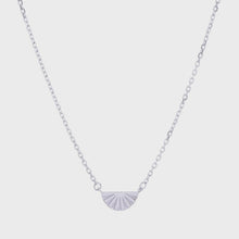 Load image into Gallery viewer, Rising Sun Silver Necklace
