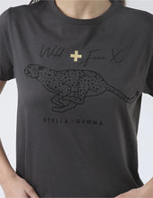 Load image into Gallery viewer, Ace Tee - Grey Snow leopard
