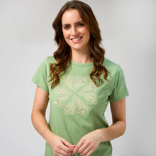 Load image into Gallery viewer, Classic Tee Ibiza Bloom - Vintage Green
