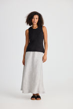 Load image into Gallery viewer, Black Saffron Knit Tank
