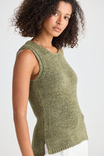 Load image into Gallery viewer, Khaki Saffron Knit Tank
