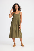 Load image into Gallery viewer, Khaki Nocelle Dress
