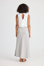 Load image into Gallery viewer, Sicily Skirt Charcoal Fleck
