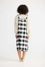 Load image into Gallery viewer, Lenny Pinafore Dress Check
