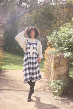 Load image into Gallery viewer, Lenny Pinafore Dress Check
