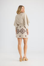 Load image into Gallery viewer, Jeanne Wrap Dress Natural Linen
