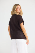 Load image into Gallery viewer, Issa Knit Top Chocolate
