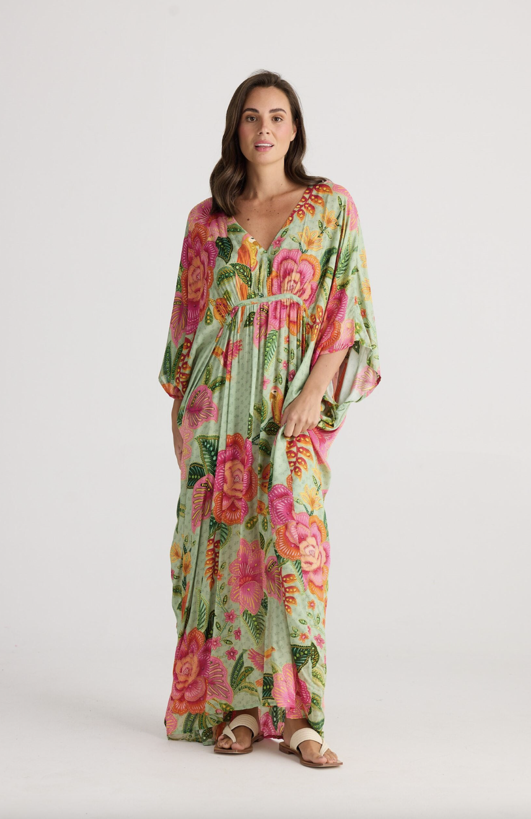 Sunseeker Kaftan Dress Pasito