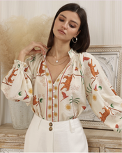 Load image into Gallery viewer, Sun Tiger Blouse
