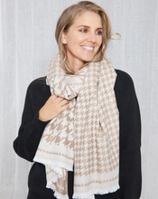 Load image into Gallery viewer, Reversible Taupe Scarf
