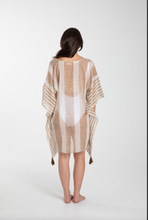 Load image into Gallery viewer, Stella Kaftan Stripe Taupe
