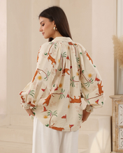 Load image into Gallery viewer, Sun Tiger Blouse
