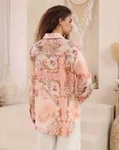 Load image into Gallery viewer, Swan Garden Satin Shirt
