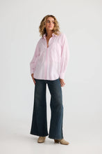 Load image into Gallery viewer, Yellowstone Shirt - Pink Stripe
