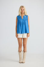 Load image into Gallery viewer, Sprite Sleeveless Top Blue
