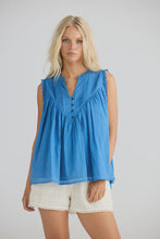 Load image into Gallery viewer, Sprite Sleeveless Top Blue
