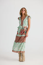 Load image into Gallery viewer, Firelight Dress Flora Mosaic
