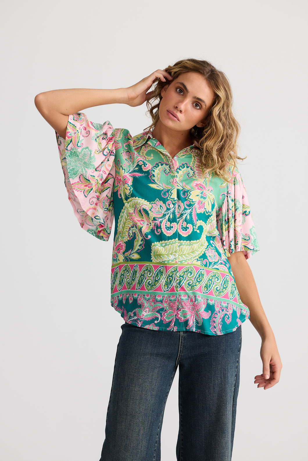 Rosa Shirt Paisley Dreams