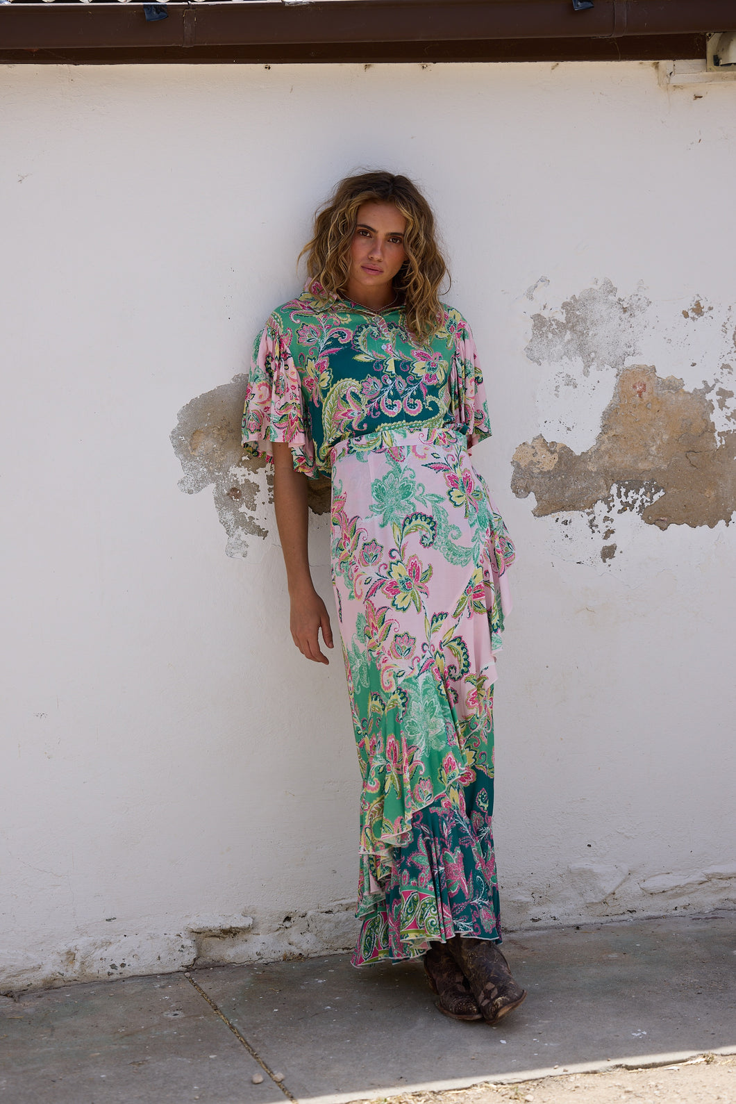 Rosa Frill Skirt Paisley Dreams