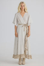Load image into Gallery viewer, Daisy Wrap Dress- Temple
