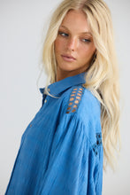 Load image into Gallery viewer, Leilani Shirt Blue Haze
