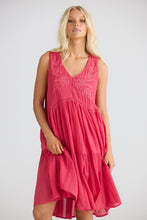 Load image into Gallery viewer, Athena Dress Raspberry
