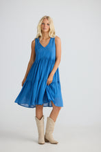 Load image into Gallery viewer, Athena Dress Blue
