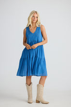 Load image into Gallery viewer, Athena Dress Blue
