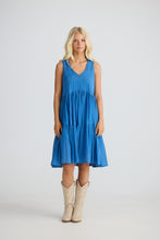 Load image into Gallery viewer, Athena Dress Blue

