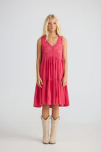 Load image into Gallery viewer, Athena Dress Raspberry
