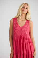 Load image into Gallery viewer, Athena Dress Raspberry
