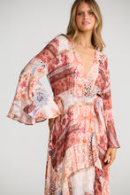 Load image into Gallery viewer, Carly Wrap Dress Nomad Patchwork
