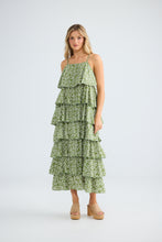 Load image into Gallery viewer, Rue Maxi Dress- Sage Petal
